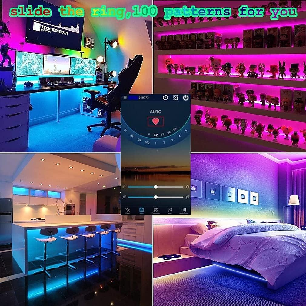 Waterproof Neon Light Strip Light WS2811 LED Light Bar Neon Light 2-5M Addressable RGB Rainbow Pixel Light Bar Supply WIFI APP Control Synchronize Music Control to DIY LED Neon Sign Art Wall Decoration Lighting DC12V Including Power 2025 - $50.99 –P10