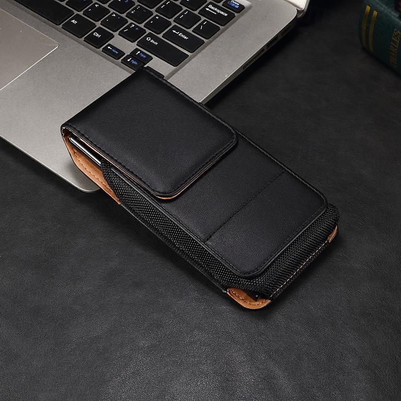 Men Cellphone Loop Holster Case Belt Waist Bag Props PU Leather Purse Phone Wallet Vintage Belt Mobile Phone Protective Sheath 2025 - $18.99 –P8