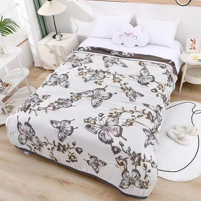100% Bamboo Fiber Cooling Blanket Summer Cooling Blanket Adult Nap Blanket 2025 - $27.99 –P6