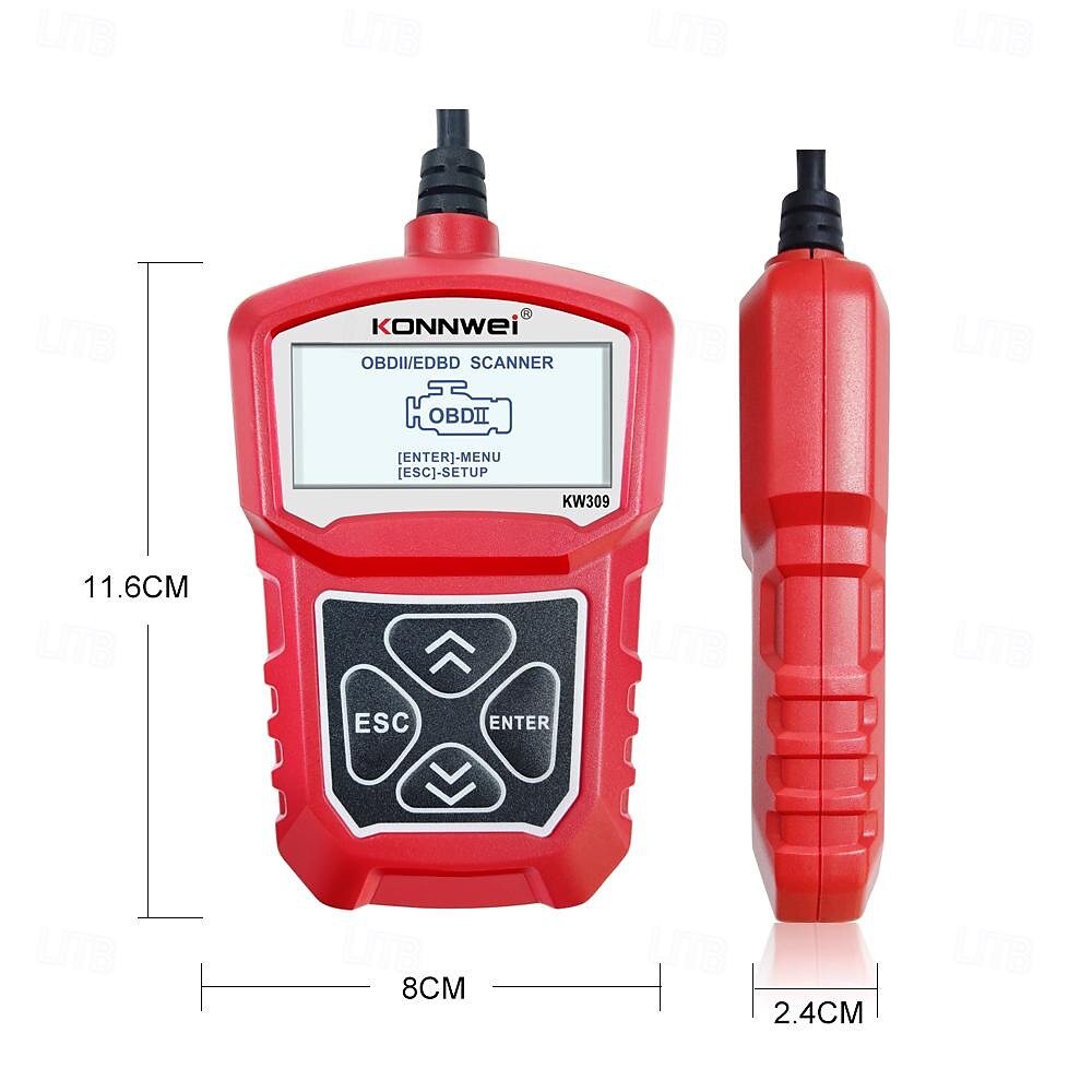fyautoper kw309 v309 v310 ms309 считыватель кодов сканер obd2 автомобильные сканеры неисправностей 2025 - $49.99 –P13