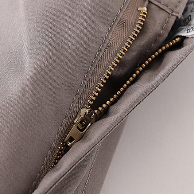 Herren Abschlußfeier Hose Chinos Chinohose Tasche Einfach Komfort Atmungsaktiv Outdoor Täglich Ausgehen Mode Lässig Schwarz Khaki 2025 - $16.49 –P12