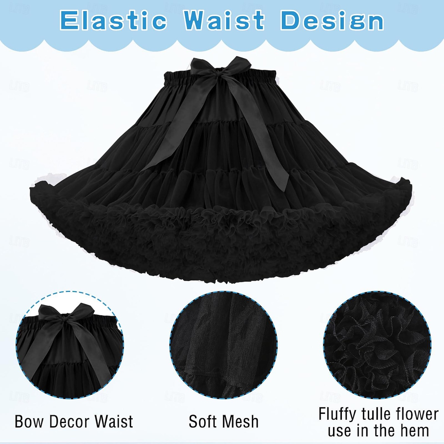 Spodnička Sukénka Pod sukní Balet Klasická Lolita Cosplay Lolita Dospělé Dámské Dívčí předvečer Všech svatých Karneval Párty Výkon Denní nošení Oblékněte se 2026 - $40.99 –P6