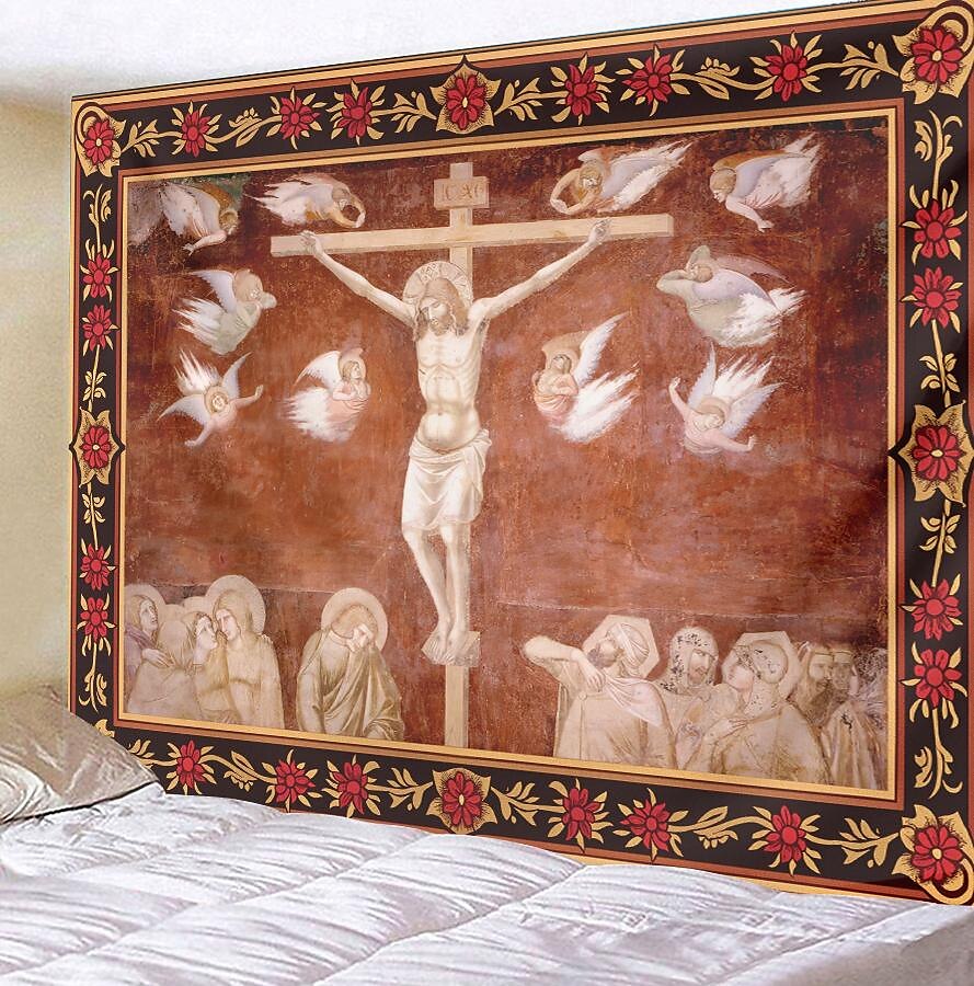Medieval Tapestry Middle Age Tapestry Gothic Art Large Tapestry Mural Decor Photograph Backdrop Blanket Curtain Home Bedroom Living Room Decoration 2025 - $16.99 –P9