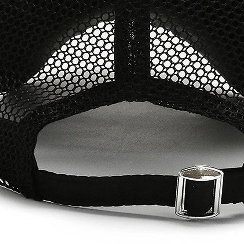 Hombre Gorra de Béisbol Sombrero para el sol Sombrero del camionero Gorra de malla Negro Blanco Poliéster Parte posterior de malla Moda Casual Calle Diario Letra Ajustable Filtro Solar Transpirable 2026 - $13.49 –P12