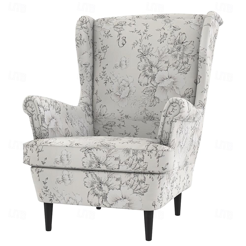 Wingback Chair Cover 100% Cotton with Armrest Cover Floral Quilted Slipcovers Single Seat STANDcover LITB PRIME cover 2026 - $163.99 –P3