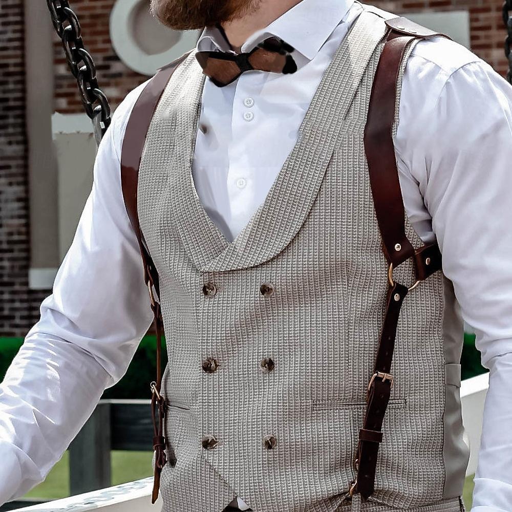 Retro Vintage Medieval Renaissance Armor Chest Harness Viking Fancy Dress Men's Halloween Carnival Masquerade Party Renaissance Fair LARP Adults Suspenders 2026 - $17.49 –P5