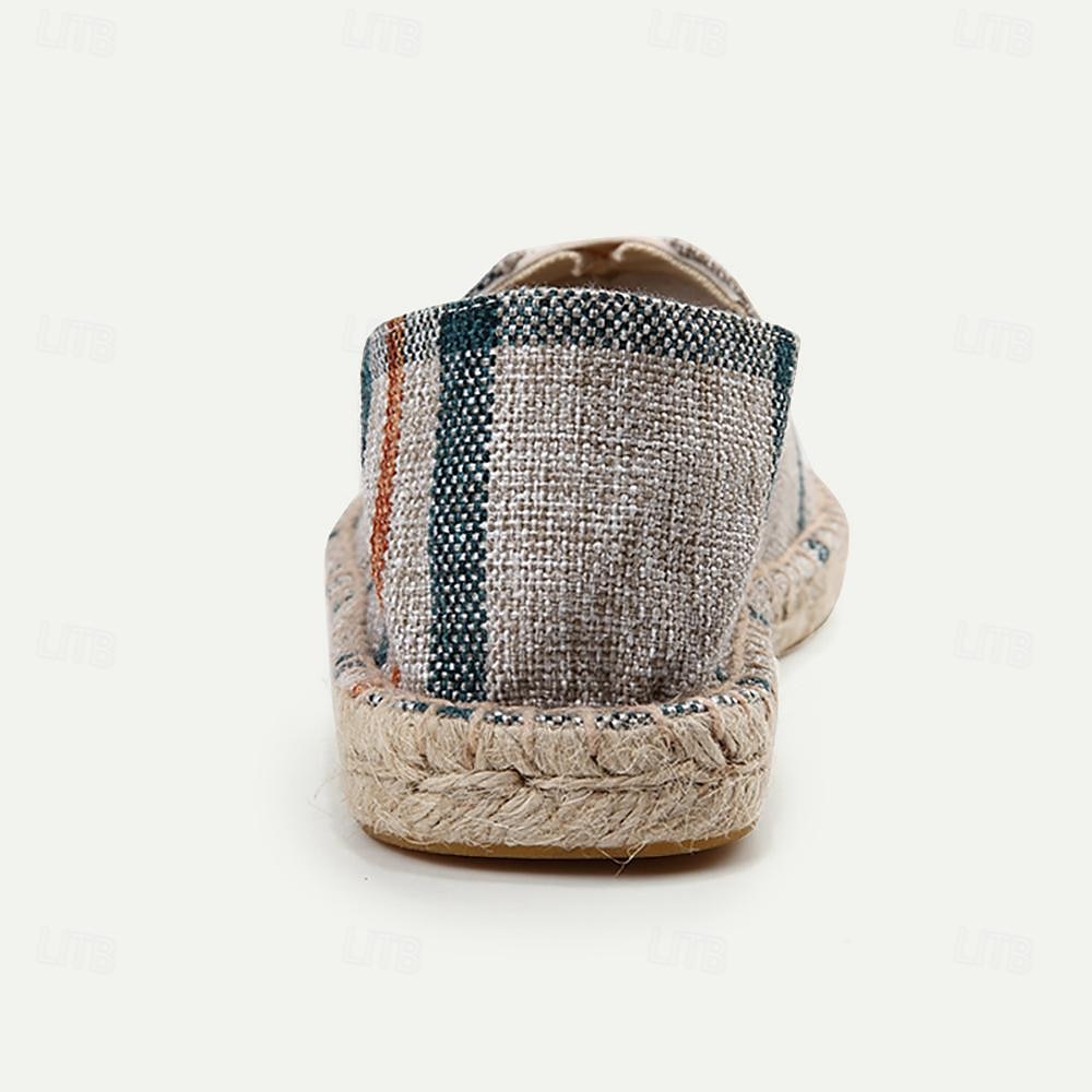 Per uomo Mocassini e Slip-Ons Mocassini comodi Di corda Comodo Antiscivolo Mocassino Blu Grigio del 2025 a $42.99 –P4