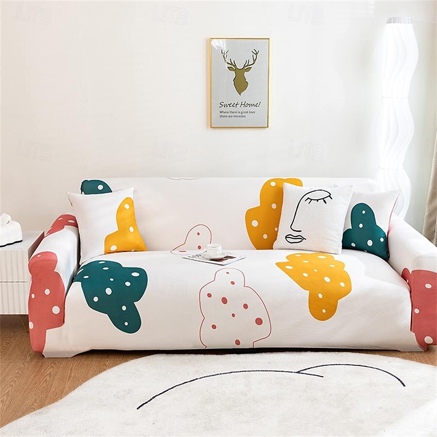 Funda de sofá de verano de seda helada, cobertura completa para sala de estar, funda de asiento de sofá, funda de protección de cojín para muebles elástica súper suave para sala de estar 2025 - $55.99 –P17