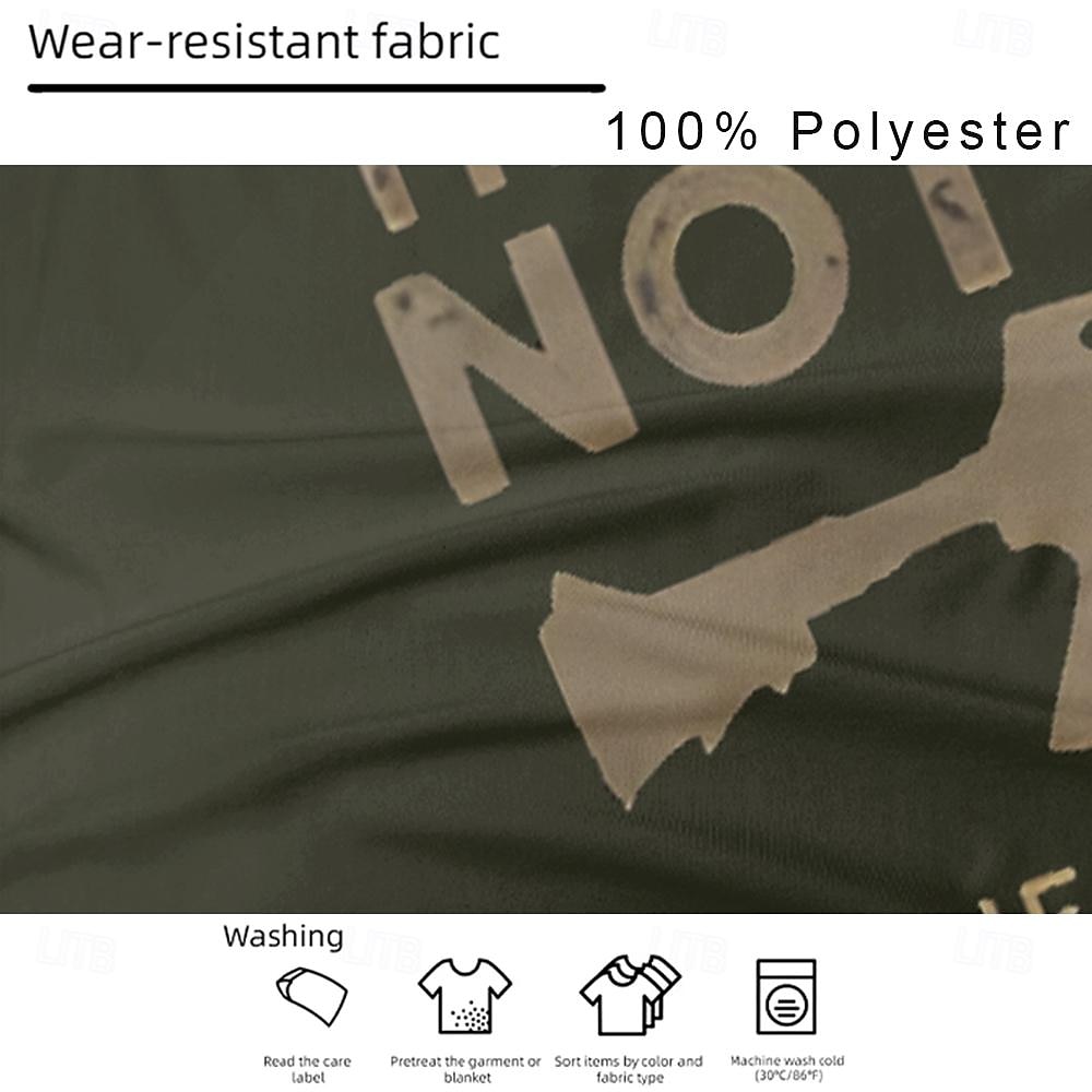 Miesten Amerikan itsenäisyyspäivä Pyssy T-paita Lyhythihainen 3D-tulostus Muoti Urheilu- ja treenivaatteet Katu Urheilu ja ulkoilu Kesä Kevät Musta Armeijan vihreä Henley Henley T-paita 2025 - $21.99 –P4
