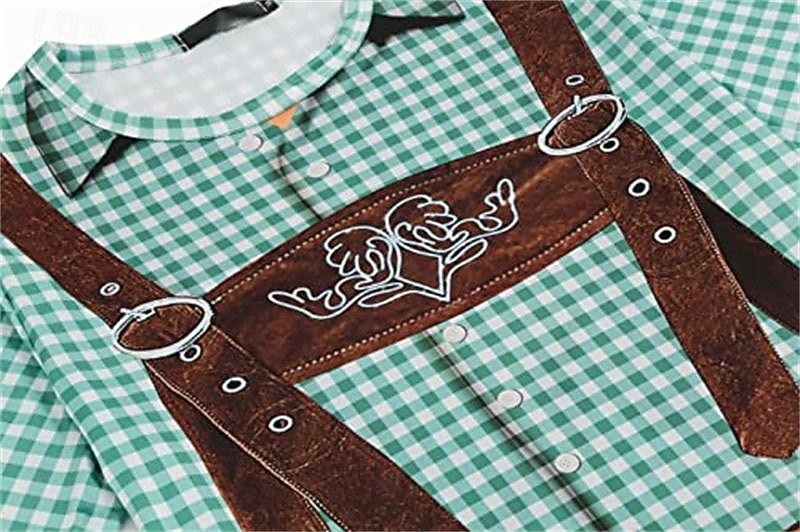 Tricou lederhosen Petrecere Casual Tricou Grafică pentru Bărbați Adulți Imprimare 3D pentru Carnaval Bere Oktoberfest Vacanță Petrecere 2026 - $20.99 –P4