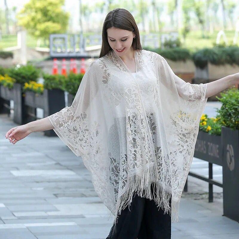 Shawls Women's Wrap Elegant Bridal Sleeveless Polyester Wedding Wraps With Pure Color For Party Spring & Summer 2025 - $17.99 –P13