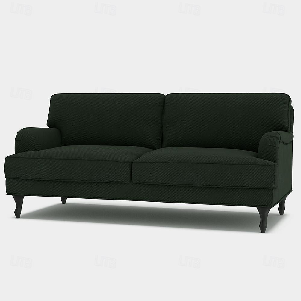 100% Baumwolle Sofaüberwurf 3-Sitzer Einfarbig Gesteppt 2025 - $303.99 –P6