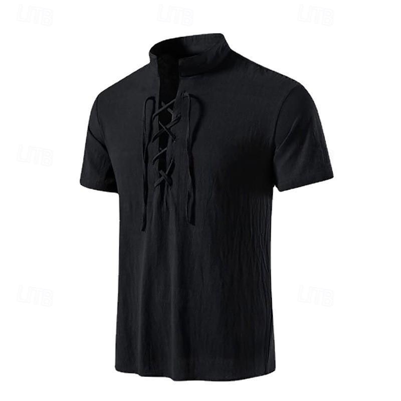 Medievale Rinascimento 17° secolo Blusa / Camicia Pirata Guerriero Vichinghi Costume Per uomo Halloween Carnevale Mascherata Performance Abbigliamento Quotidiano LARP Adulti Camicia del 2025 a $17.99 –P10