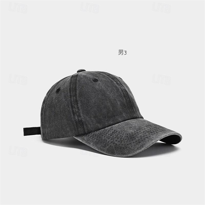 Dam Hatt Basebollkeps Bärbar Solskydd Andningsfunktion Gata Dagligen Helgen Ren färg Ren färg 2025 - $8.49 –P1
