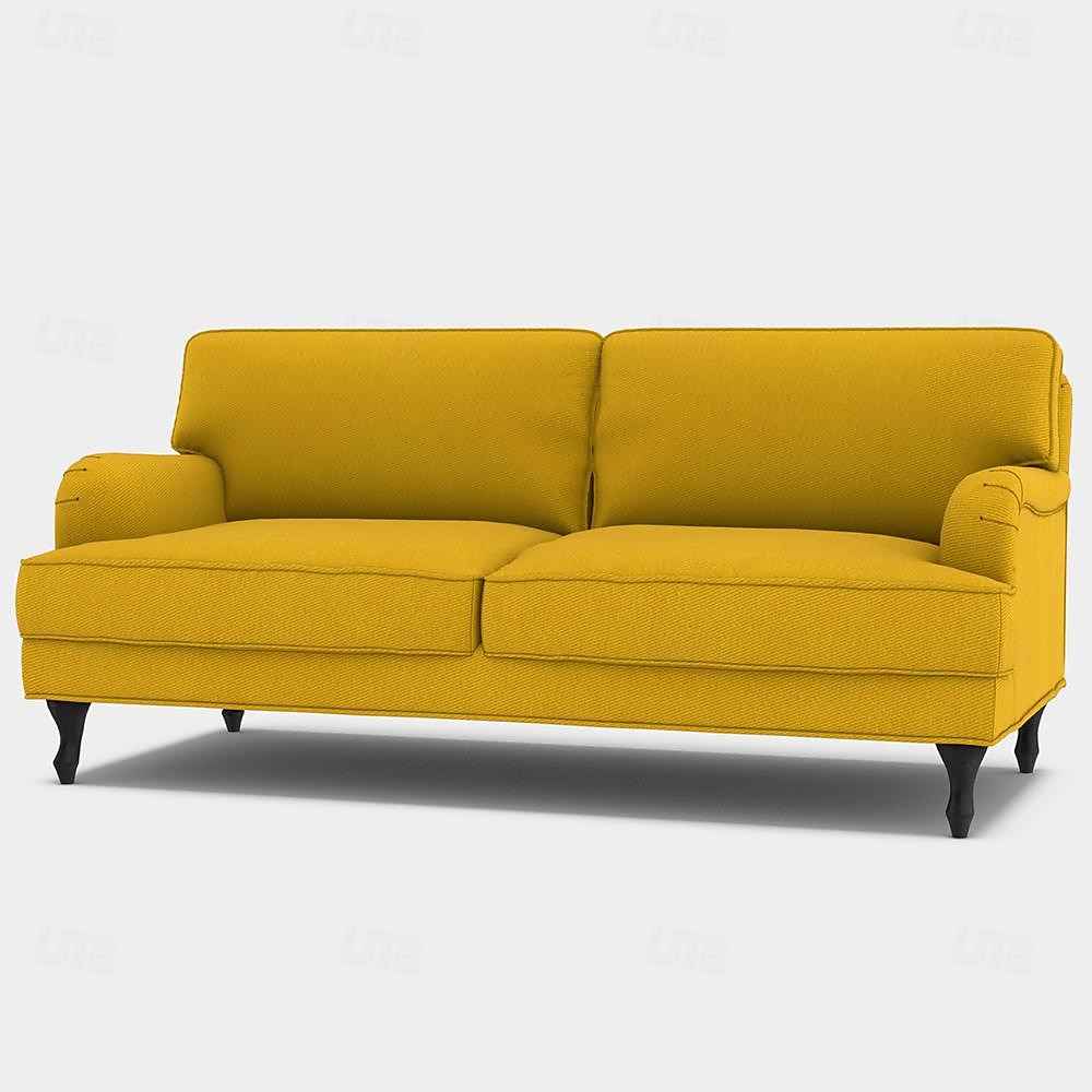 100% Baumwolle Sofaüberwurf 3-Sitzer Einfarbig Gesteppt 2025 - $303.99 –P5