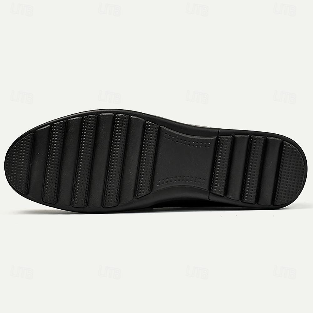 Per uomo Mocassini e Slip-Ons Mocassini comodi Penny Loafers Di pelle Comodo Antiscivolo Mocassino Marrone chiaro Marrone scuro Nero del 2025 a $42.99 –P2
