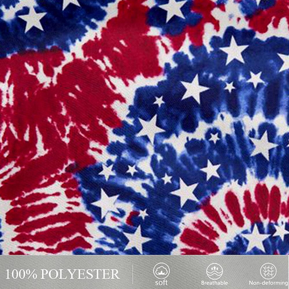 Men's Star Tie Dye Swim Shorts Board Shorts Swimming Trunks Mid Waist Fashion Streetwear Designer Casual Daily Holiday Pocket Drawstring Elastic Waist Designer Clothing Apparel 2025 - $17.99 –P3