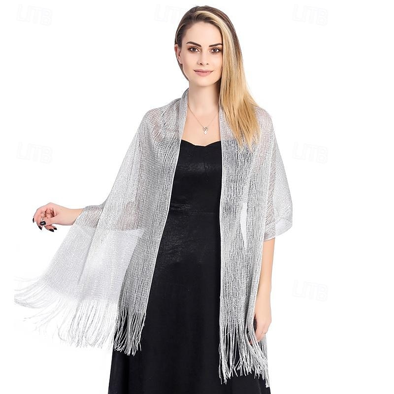 Błyskotki Ryczące 20s Błyszczące Szale flapper Wielki Gatsby Czarleston Strój na bal maskowy Damskie Walentynki Bal maskowy Impreza Ślub Stroje na imprezy wieczorowe Doroślu Szal Wiosna i lato Jesień 2026 - $14.49 –P6