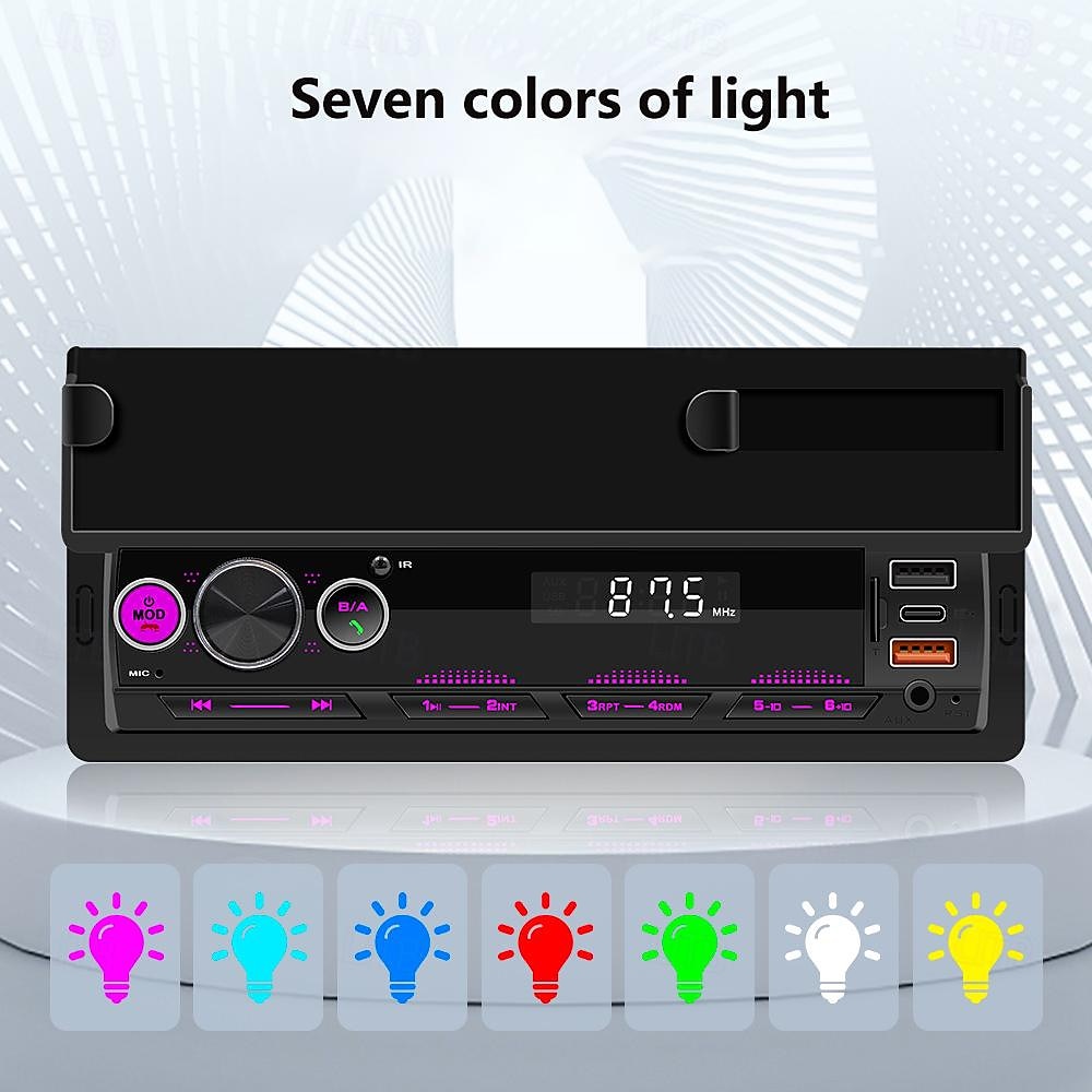 FYAUTOPER Car Bluetooth MP3 player with mobile phone stand multimedia lossless music Car radio 2025 - $49.99 –P3