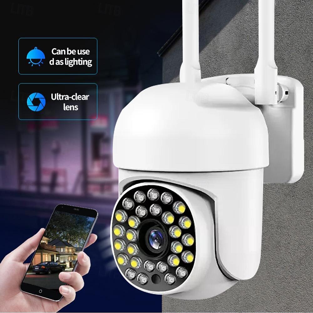 Wifi Survalance Camera Security Protection 1080P 360 Panorama Intelligent Night Vision Home Security Intercom Camcorder 2025 - $33.99 –P4