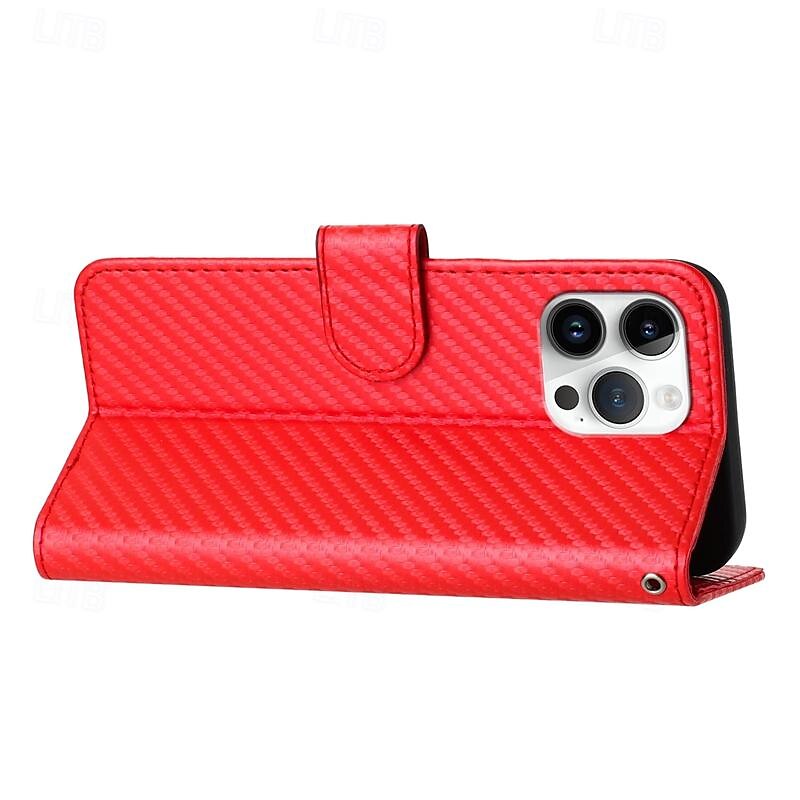 Phone Case For iPhone 16 iPhone 15 Pro Max Plus iPhone 14 13 12 11 Pro Max Plus Mini SE Back Cover with Stand Holder with Wrist Strap Card Slot TPU PU Leather 2025 - $15.99 –P2
