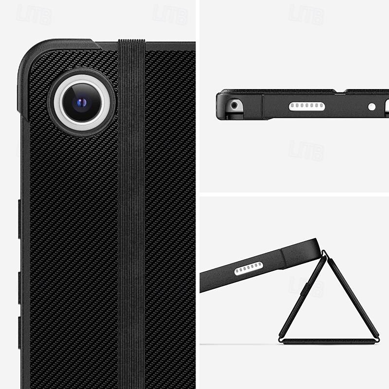 Tablet Case Cover For Samsung Galaxy Tab A9 8.7" A9 Plus 11" Portable Pencil Holder Trifold Stand TPU PU Leather 2025 - $23.99 –P9