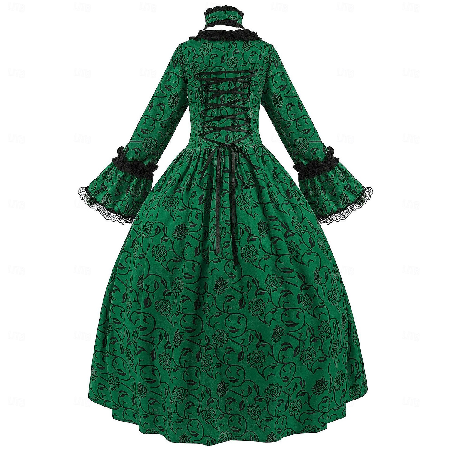 Rococo 18th Century Cocktail Dress Dress Cosplay Costume Lady Geometric Ball Gown Fancy Dress Women's Royal Halloween Carnival Masquerade Party / Evening Prom Carnival of Venice Adults' Dress All 2025 - $50.99 –P10