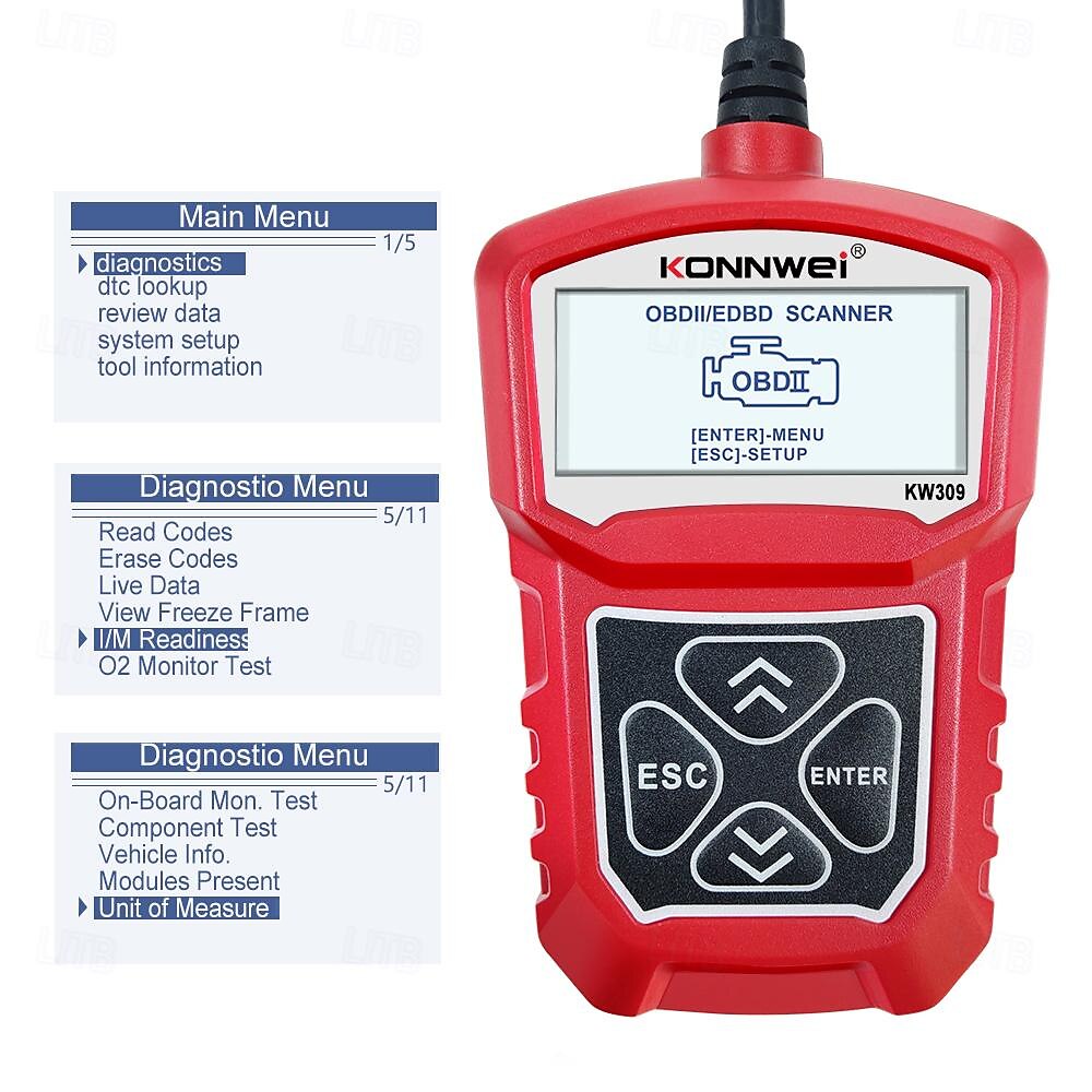 fyautoper kw309 v309 v310 ms309 считыватель кодов сканер obd2 автомобильные сканеры неисправностей 2025 - $49.99 –P10