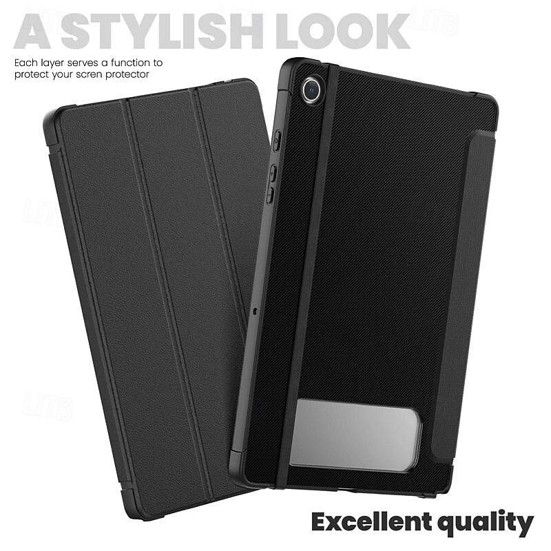 Tablet Case Cover For Samsung Galaxy Tab A9 8.7" A9 Plus 11" Portable Pencil Holder Trifold Stand TPU PU Leather 2025 - $23.99 –P6