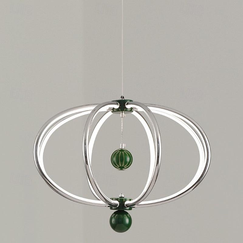 LED Pendant Light 48cm Ring Circle Design 3 Color Light Metal Luxurious Modern Style Dining Room Bedroom Pendant Lamps 110-240V 2026 - $949.99 –P10