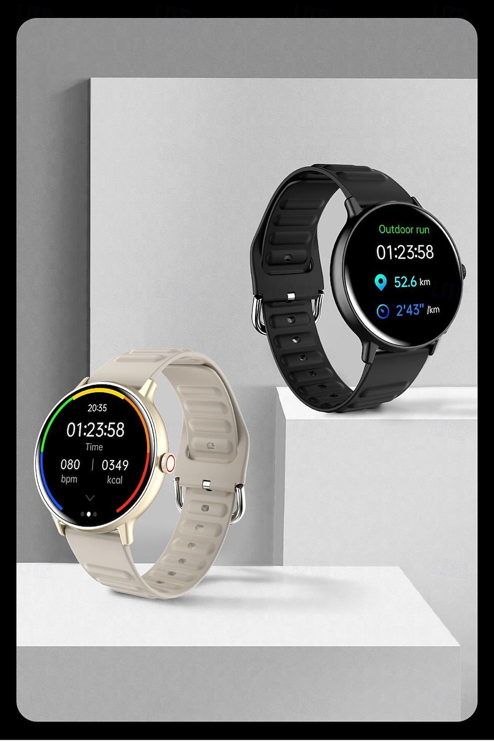 696 Y88 Εξυπνο ρολόι 1.43 inch Έξυπνο ρολόι Bluetooth ΗΚΓ + PPG Βηματόμετρο Υπενθύμιση Κλήσης Συμβατό με Android iOS Γυναικεία Άντρες Κλήσεις Hands-Free Υπενθύμιση Μηνύματος IP 67 Θήκη ρολογιού 46mm 2025 - $41.99 –P12