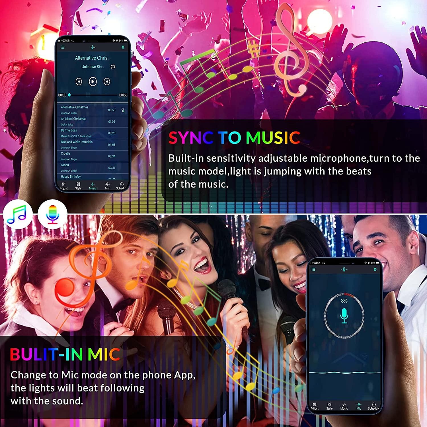 Waterproof WS2811 RGBIC Woven Silicone Neon Light with Addressable Dreamy Color LED Strip 2.5M-10M 360 Degree Lighting WIFI APP Control Bedroom Indoor and Outdoor Decoration Including DC12V Adapter Kit 2025 - $63.99 –P8