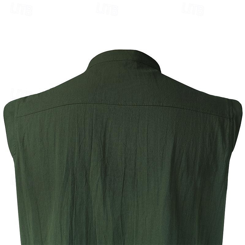 Medieval Renascentist secolul al 17-lea Cămașă Tunică Cavaler Viching Cavaler celtic Ranger elfică Cordon Culoare solidă Costume de fancy Bărbați Pirat Halloween Carnaval Casual Purtare Zilnic 2026 - $27.99 –P16