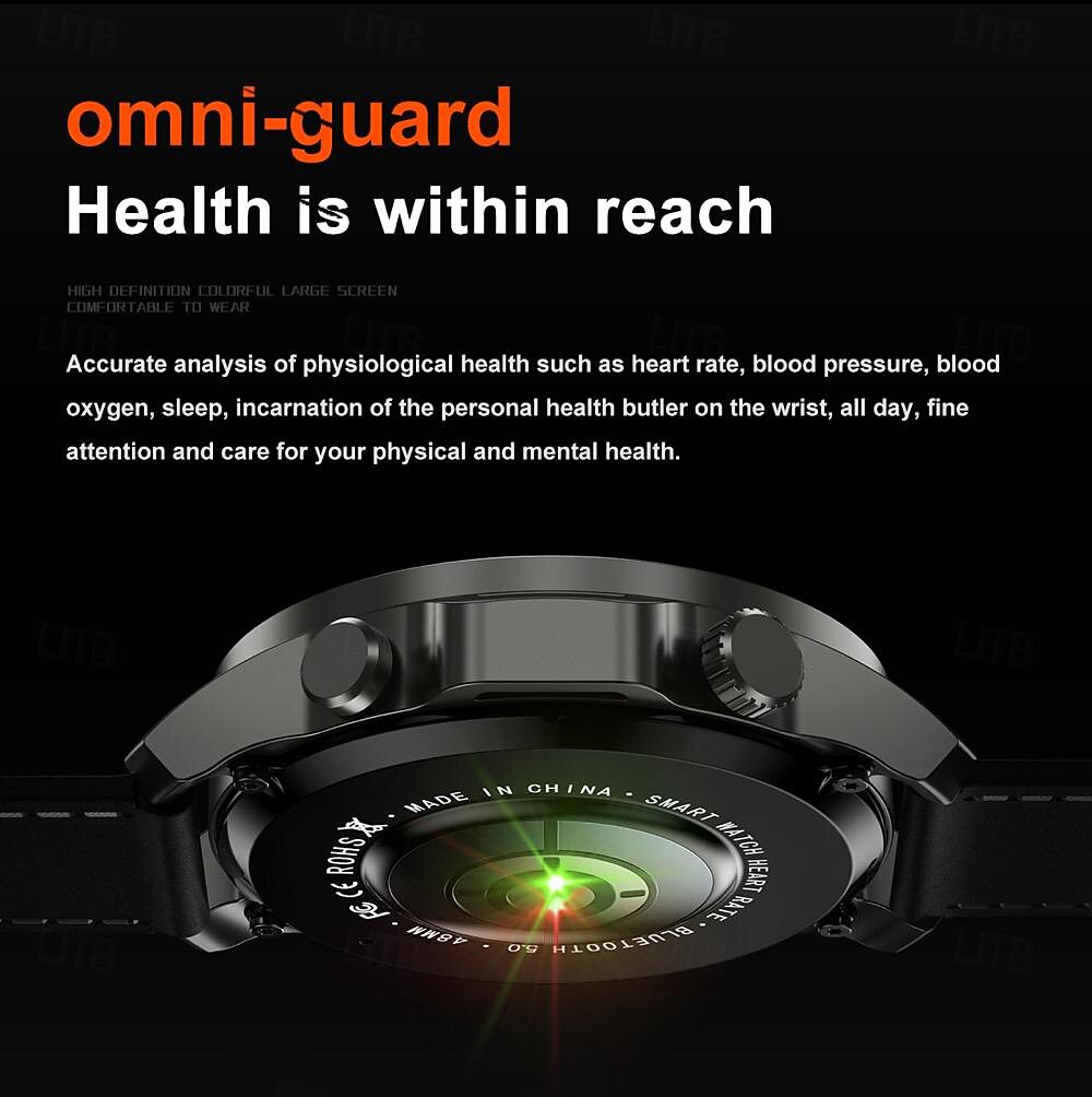696 DK68 Smart Watch Fitness Tracker ECG PPG Bluetooth Call Reminder Android iOS IP67 47mm 1.53 2025 - $58.99 –P8
