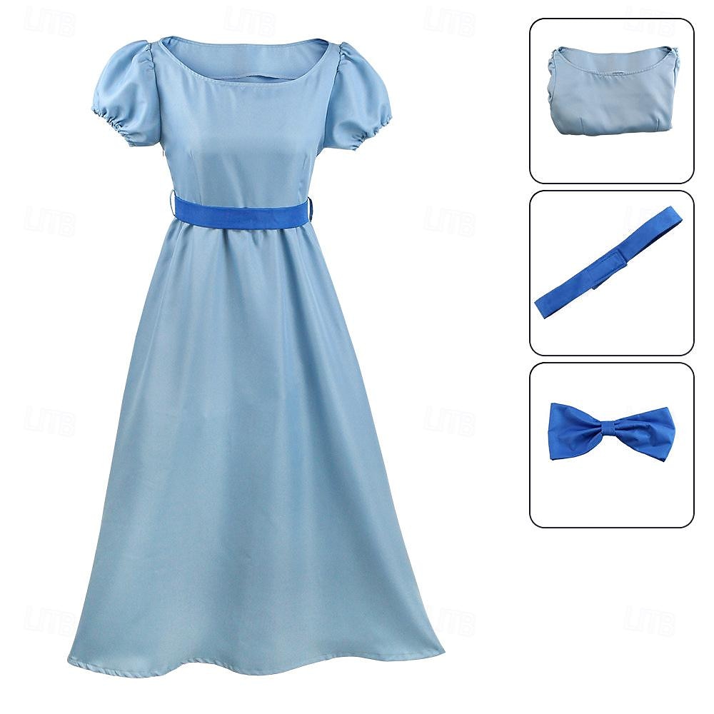 Băiatul care nu voia să crească mare Wendy Moira Angela Dragă Rochii Costum Cosplay Costum de petrecere tematică Cosplay for Pentru femei Adulți Carnaval Mascaradă Evenimente / Petrecere Mascaradă 2026 - $39.99 –P2