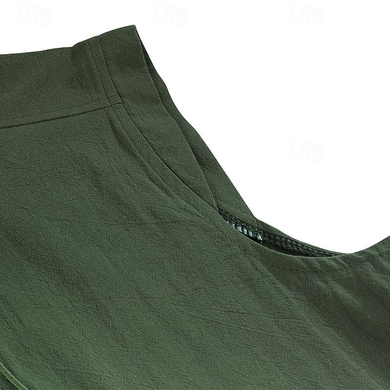 Medieval Renascentist secolul al 17-lea Cămașă Tunică Cavaler Viching Cavaler celtic Ranger elfică Cordon Culoare solidă Costume de fancy Bărbați Pirat Halloween Carnaval Casual Purtare Zilnic 2026 - $27.99 –P13