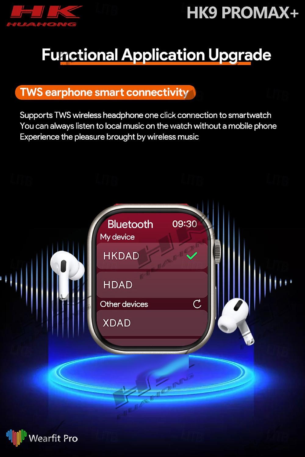 696 HK9promax+ Умные часы 2.02 дюймовый Смарт Часы Bluetooth Педометр Напоминание о звонке Датчик для отслеживания сна Совместим с Android iOS Мужчины 2025 - $45.99 –P15