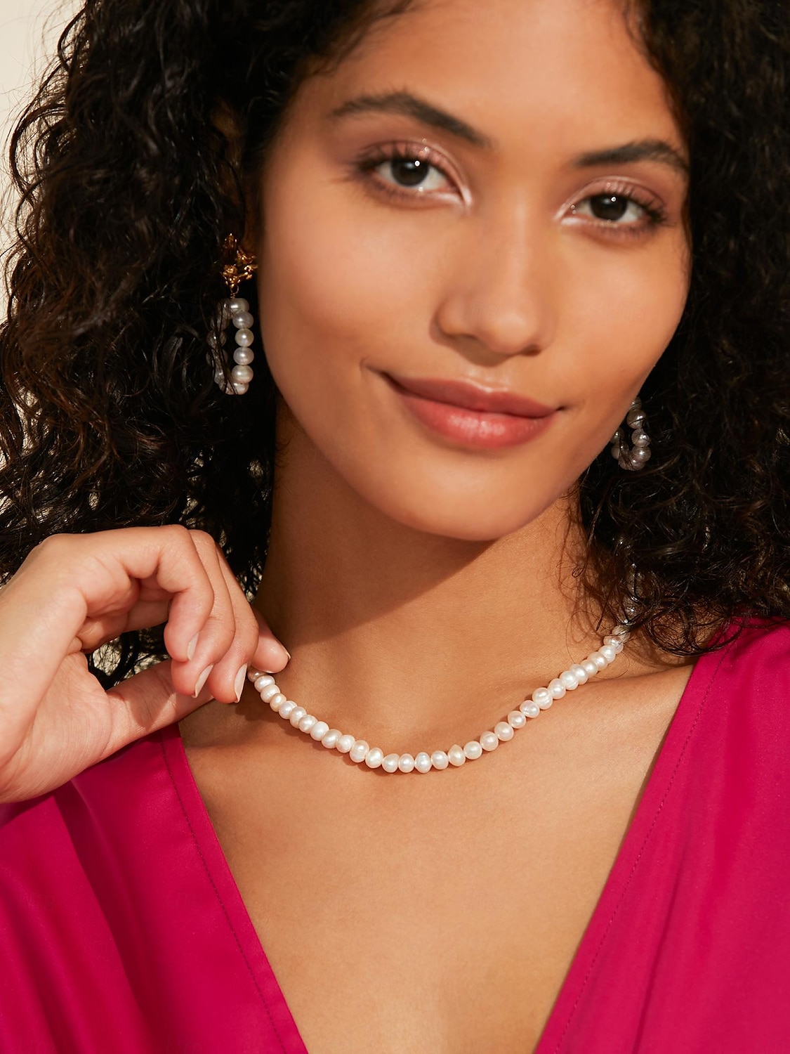 Women's Chain Necklace Gold Brass Fashion 2025 - $26.99 –P2