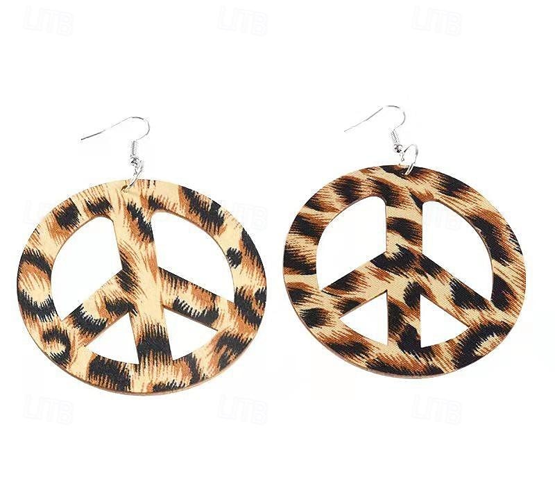 Retro Antiguo Años 60 Años 70 Conjunto de accesorios Chaleco de ante Hippie Borlas Disfraz Mujer Desfile del orgullo Mes del Orgullo Adulto Chalecos Pendientes Collare 2026 - $48.99 –P4
