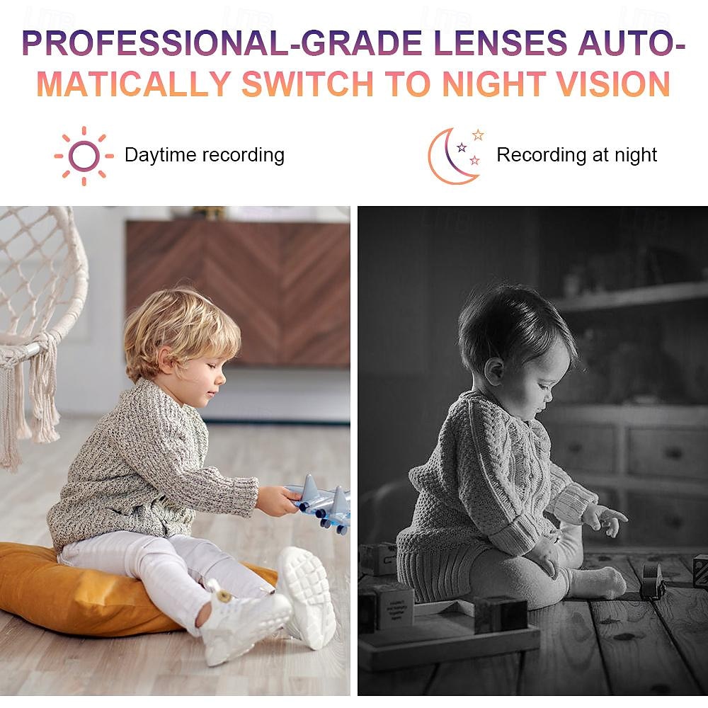 mini wifi-kamera, 1080p hd spionkamera dold med ljud och video, minikamera med nattseende rörelsedetektering för utomhus/inomhus 2026 - $35.99 –P3