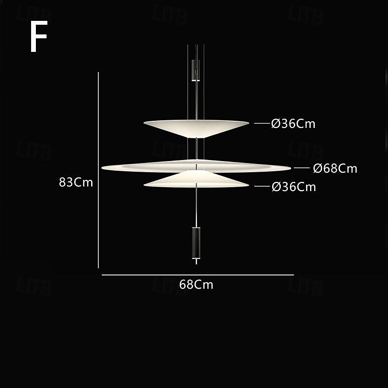 lampada a sospensione a led lampada a sospensione lampada in vetro acrilico metallo moderno lampadario a sospensione lampadari a soffitto camera da letto 85-265v del 2025 a €232.88 –P6