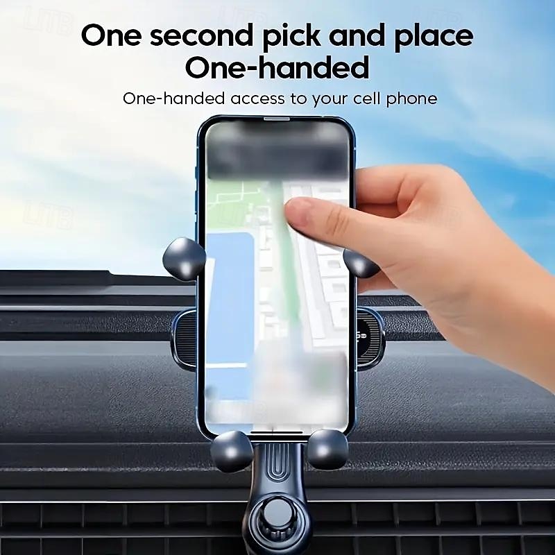 Car Vent Gravity Navigation Mobile Phone Support Stand Cartoon Telescopic Stand Wholesale Mini Car Mobile Phone Stand 2025 - $15.99 –P8