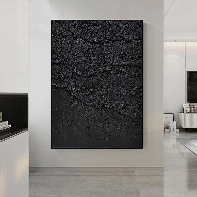 peint à la main 3d texturé blanc peinture abstraite sur toile 3d texturé art mural boho moderne toile art salon décor pattle couteau peinture à l'huile décor à la maison hôtel pièce d'art de 2025 ? $108.99 –P8