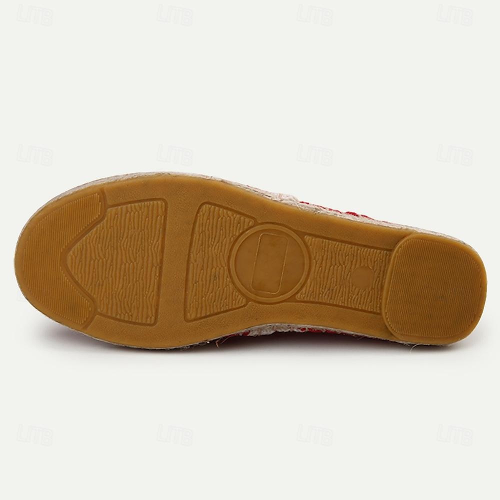 Miesten Mokkasiinit Comfort-huopa Kangas Mukava Liukumaton Loaferit Tumman punainen Musta 2025 - $46.99 –P5