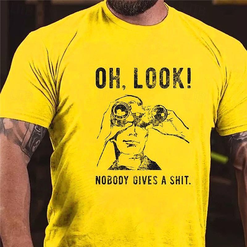 Homme Dessin animé Lettre Impressions Graphiques T-shirt T-shirt graphique Coton Manche Courte Graphique Chemise Noir Blanche Jaune T-shirt confortable Extérieur Rue Vêtements de créateurs de mode de 2025 ? $15.99 –P1