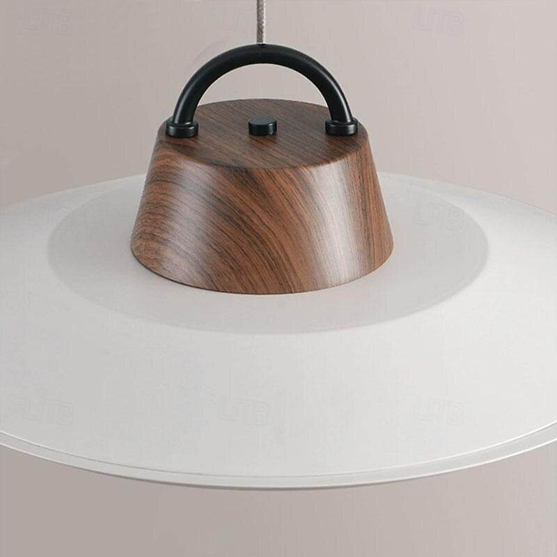 LED Pendant Light 3-Color Light 40cm 1-Light Vintage Industrial Metal Contemporary Modern Style CE Certified Dining Room Bedroom 110-240V 2026 - $399.99 –P5