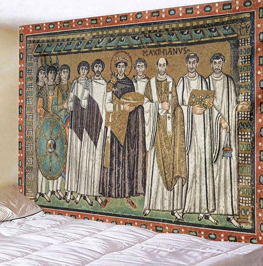 Medieval Tapestry Middle Age Tapestry Byzantine Art Religious Art Large Tapestry Mural Decor Photograph Backdrop Blanket Curtain Home Bedroom Living Room Decoration 2026 - $20.99 –P9