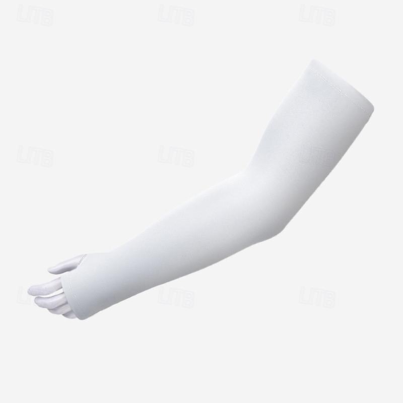 1 par Mangas de ciclismo braço aquecedores Armwarmers Mangas de braço de refrigeração de proteção solar UV Côr Sólida Respirabilidade Esticar Moto Preto Branco Roxo Seda Sintética para Mulheres Adulto de 2025 por $7.99 –P3
