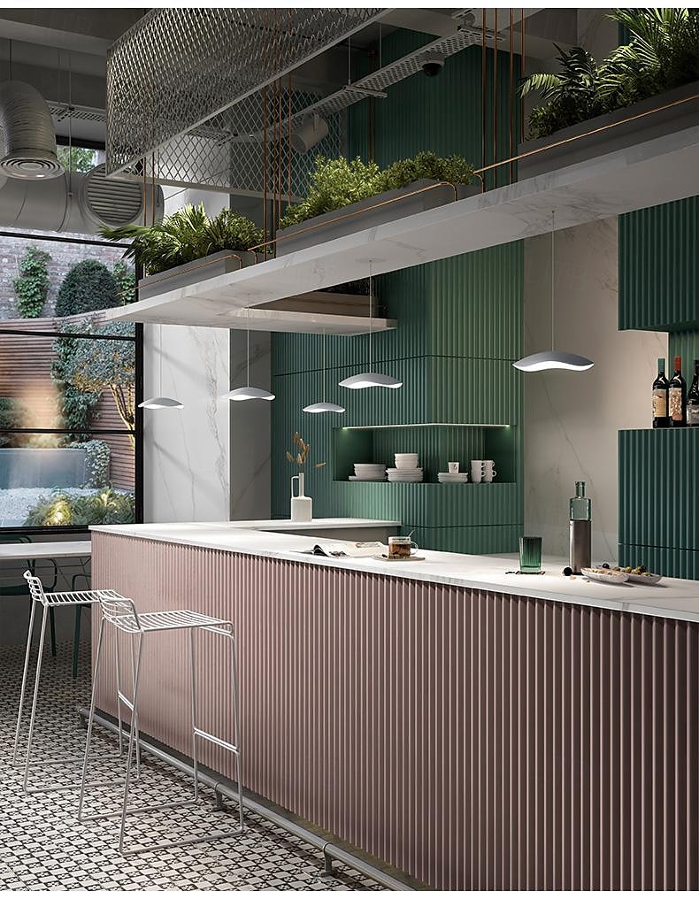 lampada a sospensione a led lavello 1 luce 40/60cm isola cucina moderna stile nordico 110-240v del 2025 a $399.99 –P5