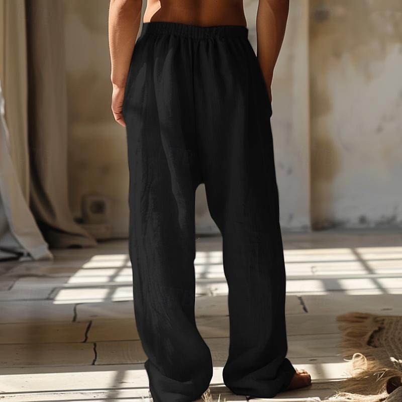 Per uomo Animale Uccello Pantaloni di Lino Pantaloni Larghi Misura del girovita medio Hawaiano Casual All'aperto Abbigliamento casual alla moda Elastico in vita Primavera & Autunno Autunno & Inverno del 2025 a $28.99 –P6